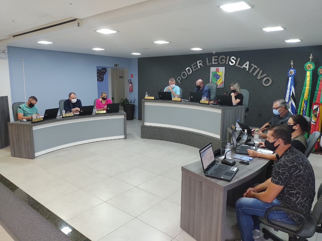 Vereadores aprovam projeto para calçamento na Localidade de Sítio Alto.