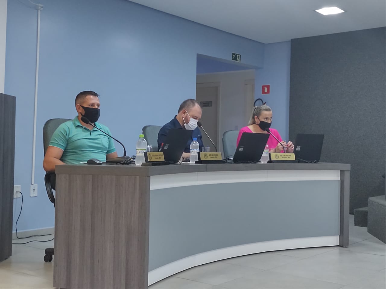 Vereadores aprovam projeto para calçamento na Localidade de Sítio Alto.