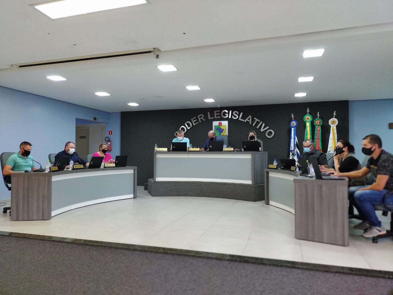 Vereadores aprovam projeto para calçamento na Localidade de Sítio Alto.