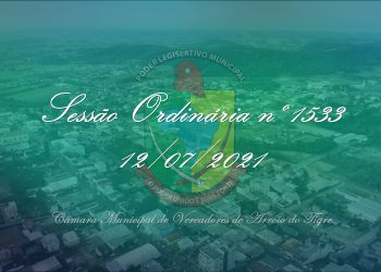 Vereadores apreciarão contas de governo referentes ao ano de 2016 em Sessão Ordinária de nº 1533.