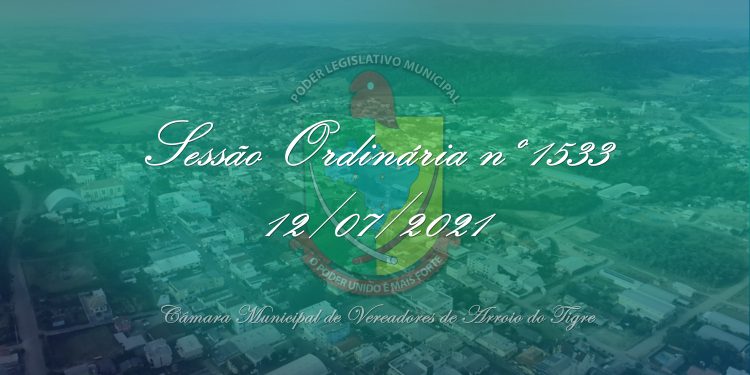 Vereadores apreciarão contas de governo referentes ao ano de 2016 em Sessão Ordinária de nº 1533.