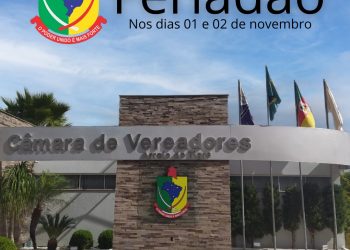 Câmara decreta ponto facultativo em substituição ao Dia do Servidor e fará feriadão.