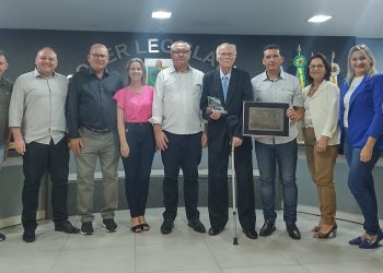 Emancipacionista Arroiotigrense, Senhor Eugen Heimbert Becker, é homenageado pelos Vereadores.