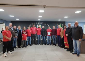 Vereadores aprovam doação de terreno e prédio para nova sede dos Bombeiros Voluntários de Arroio do Tigre.