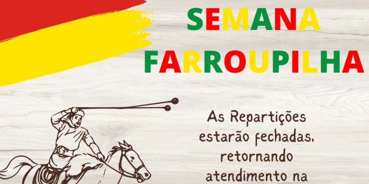Câmara de Vereadores fará feriadão do Dia do Gaúcho.