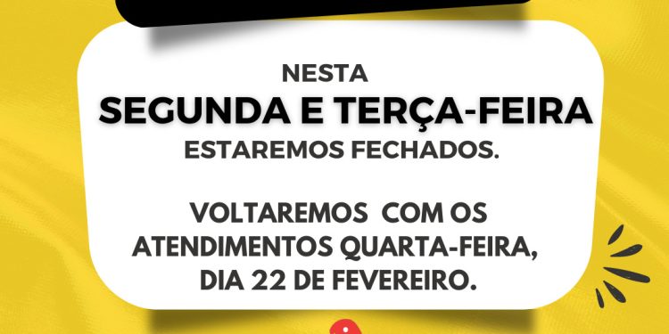 Câmara de Vereadores fará feriadão de Carnaval.