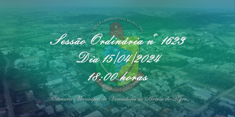 Segunda Sessão Ordinária de abril contará com dez proposições na Ordem do Dia.