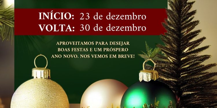 Câmara de Vereadores decreta ponto facultativo de 23 a 27 de dezembro de 2024