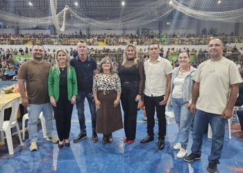 Presidente da Câmara destaca a força da juventude  na abertura da 42ª Olimpíada Rural de Arroio do Tigre