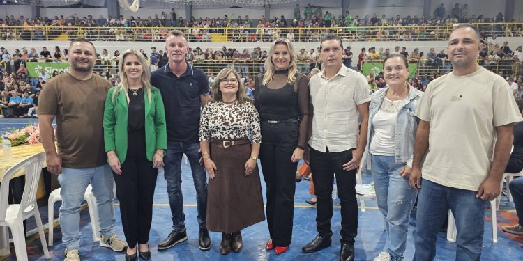 Presidente da Câmara destaca a força da juventude  na abertura da 42ª Olimpíada Rural de Arroio do Tigre